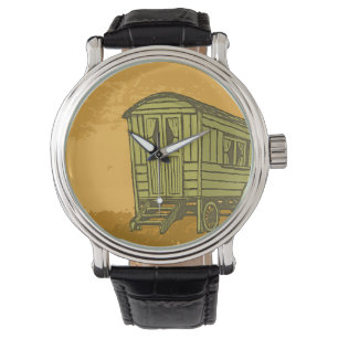 Gypsy caravan wagon horloge