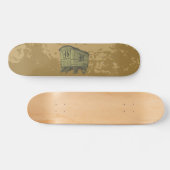 Gypsy caravan wagon skateboard (Horizontaal)