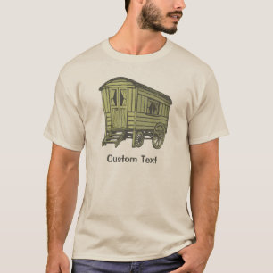 Gypsy caravan wagon t-shirt