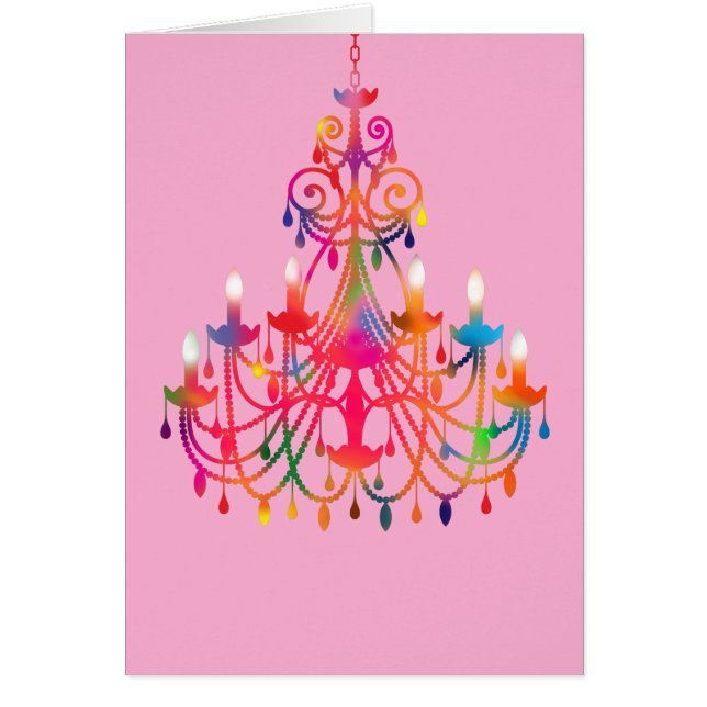Gypsy Chandelier Card (Voorkant)
