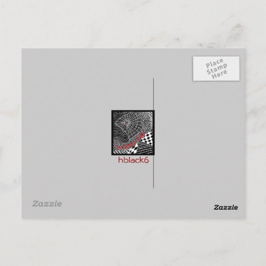 Gypsy Fire Briefkaart (Achterkant)