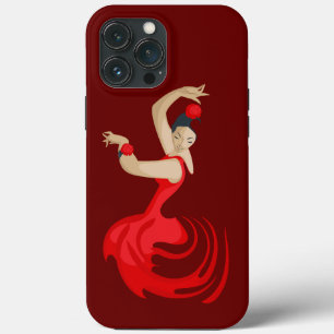 Gypsy Flamenco Dancer iPhone 13 Pro Max Hoesje