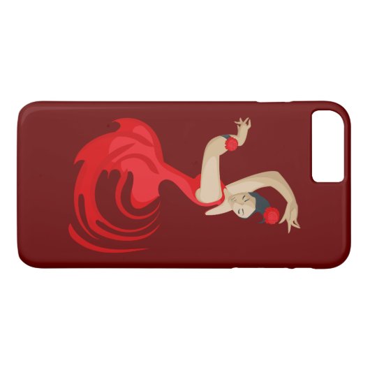 Gypsy Flamenco Dancer Case-Mate iPhone Case (Achterkant (Horizontaal))