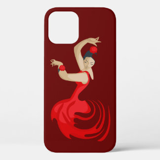 Gypsy Flamenco Dancer iPhone 12 Pro Hoesje