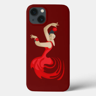 Gypsy Flamenco Dancer iPhone 13 Hoesje