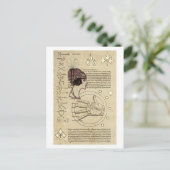 Gypsy Fortune Teller Briefkaart (Staand voorkant)