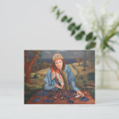 Gypsy Fortune Teller Briefkaart (Staand voorkant)