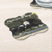 Gypsy Gold Gypsy Vanner Horse onderzetters (Gekanteld)