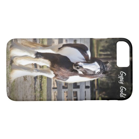 Gypsy Gold Gypsy Vanner-telefoondraagtas Case-Mate iPhone Case (Achterkant (Horizontaal))