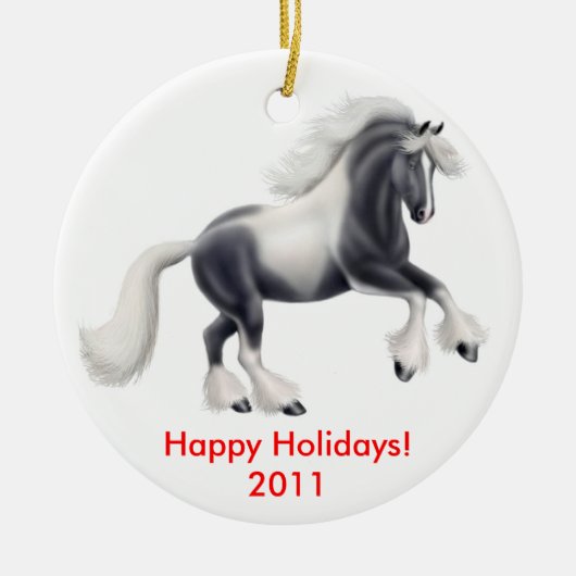  Gypsy Horse Ornament (Voorkant)