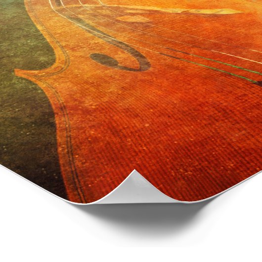 Gypsy Jazz Variation - Poster Surreal Cello (Coin)