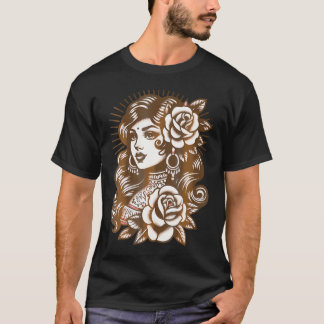 Gypsy Lady Tattoo T-shirt