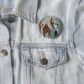 Gypsy Love Pin Button (In situ)