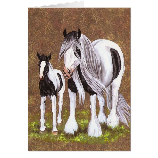 Gypsy Mare & Foal (Voorkant)