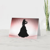 Gypsy meisje speelt viool in blank (Voorkant)