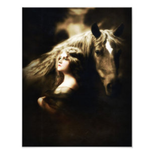 GYPSY met HORSE Foto Afdruk