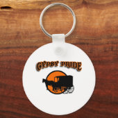 Gypsy Pride Traditional Caravan Sleutelhanger (Voorkant)