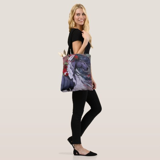 Gypsy Roos Canvas tas (Op model)
