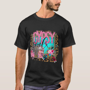 Gypsy Soul Bohemian Hippy Travel Traho T-shirt