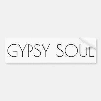 Gypsy Soul Bumpersticker