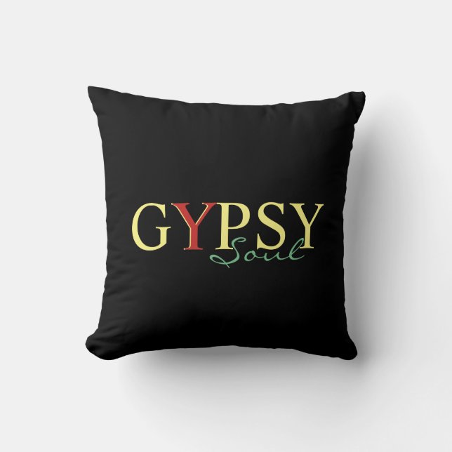 Gypsy Soul Pillow Kussen (Voorkant)