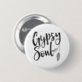 Gypsy Soul Ronde Button 5,7 Cm (Voorkant /achterkant)