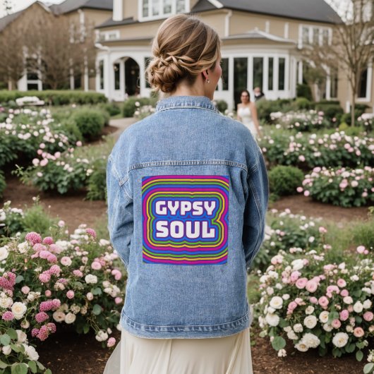 GYPSY SOUL VINTAGE Denim Jacket (Mariage Retour)