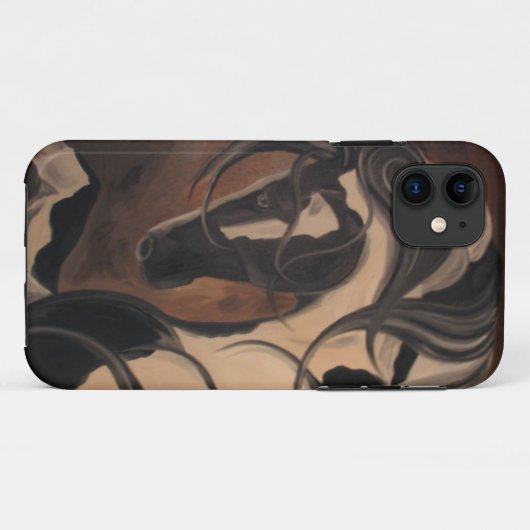 Gypsy Vanner Case-Mate iPhone Case (Achterkant (horizontaal))
