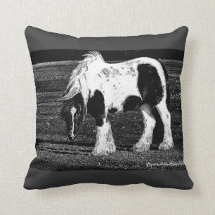 Gypsy Vanner Horse Foto gooit kussens