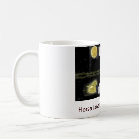Gypsy Vanner Horse Mug (Gauche)