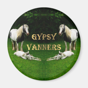 Gypsy Vanners Magnet Magneet