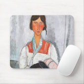 Gypsy Vrouw met Baby, Modigliani Muismat (Met muis)