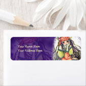 Gypsy Witch & Chat "Le Étiquette du visiteur (En situation)