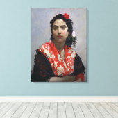 Gypsy Woman Canvas Afdruk (Insitu (Houten vloer))