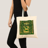 Gypte deurdetails tote bag (Voorkant (product))