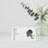 Gypte deurdetails visitekaartje (Staand voorkant)