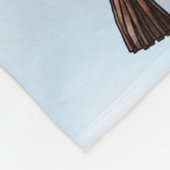 Gyrfalcon op Glove Fleece Deken (Hoek)