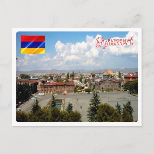 Gyumri - Panorama - Briefkaart (Voorkant)