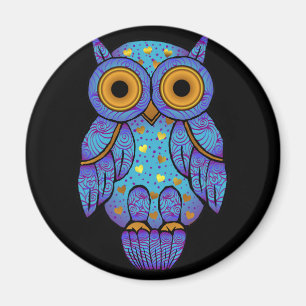 H00t Owl Midnight Madness Magnet Magneet