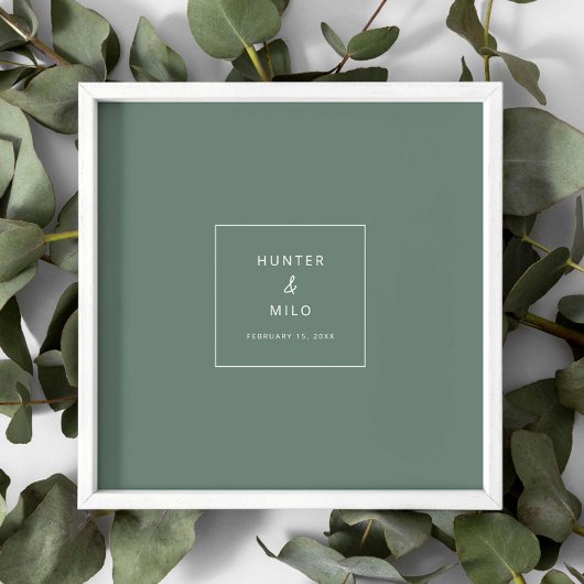 H100 Guest Signing Wedding Poster Keepomwille Deco