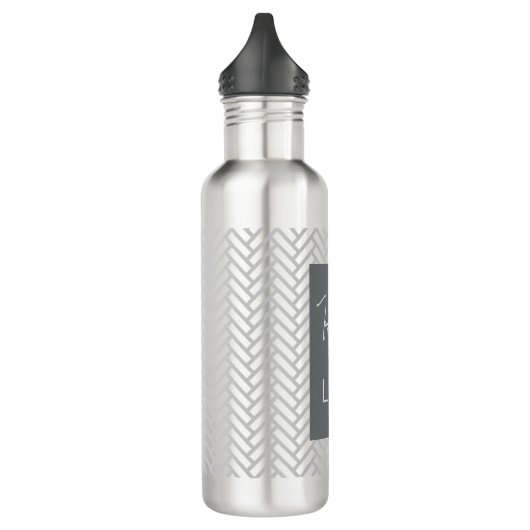 H20 is LIFE... Aluminium 24oz sportfles Waterfles (Links)