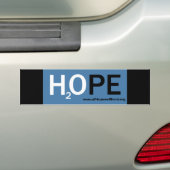 H20PE-bumpersticker Bumpersticker (Op auto)