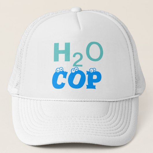 H2O COP - Casquette personnalisable (Devant)