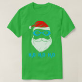 H2o H2o H2o-kerstman die de kerstman zwemt T-shirt (Design voorkant)