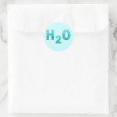 H2O RONDE STICKER (Tas)