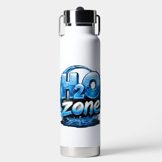H2O Zone Waterfles (Voorkant)