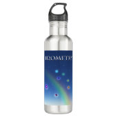 H2Ometrie - Gestructureerd water Waterfles (Voorkant)