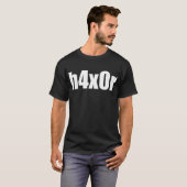 H4x0r T-shirt (Voorkant volledig)