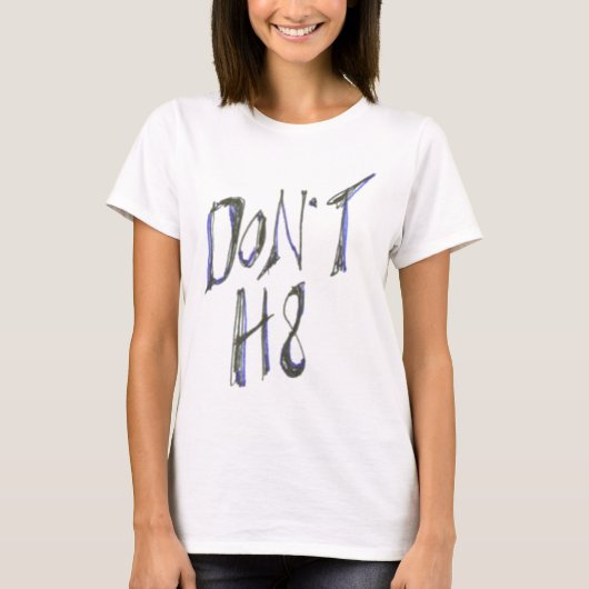 H8 niet t-shirt (Voorkant)