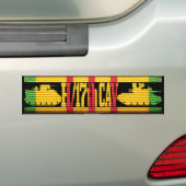 H/17th Cav Track & Tank Bumpersticker (Op auto)